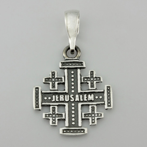 Krzyżyk srebro pr 925 Jerozolimski