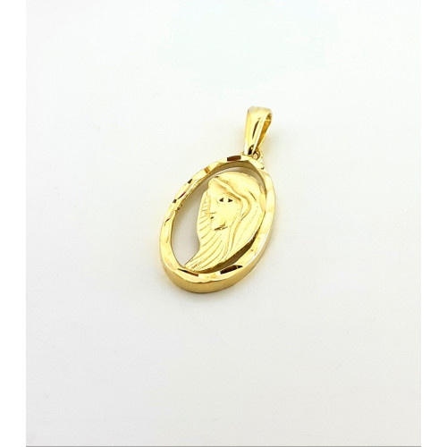 Medalik Matka Boska złoto pr 585