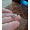 Srebrny pierścionek z cyrkonią